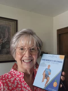 Customer photo of Chair Workouts For Seniors DVD