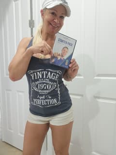 Customer photo of Starter Pack Exercise DVD - Grow Young Fitness Exercise DVD For Seniors