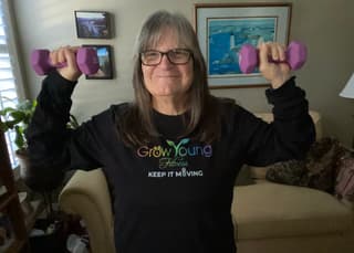 Customer photo of Long Sleeve Tee - Rainbow / Black