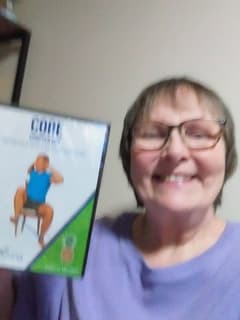 Customer photo of Core Starter Kit DVD - Grow Young Fitness Exercise DVD For Seniors