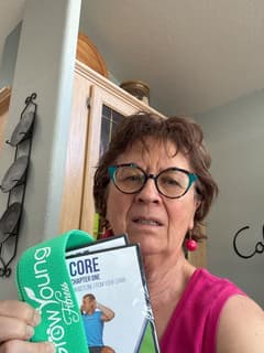 Customer photo of Core Starter Kit DVD - Grow Young Fitness Exercise DVD For Seniors